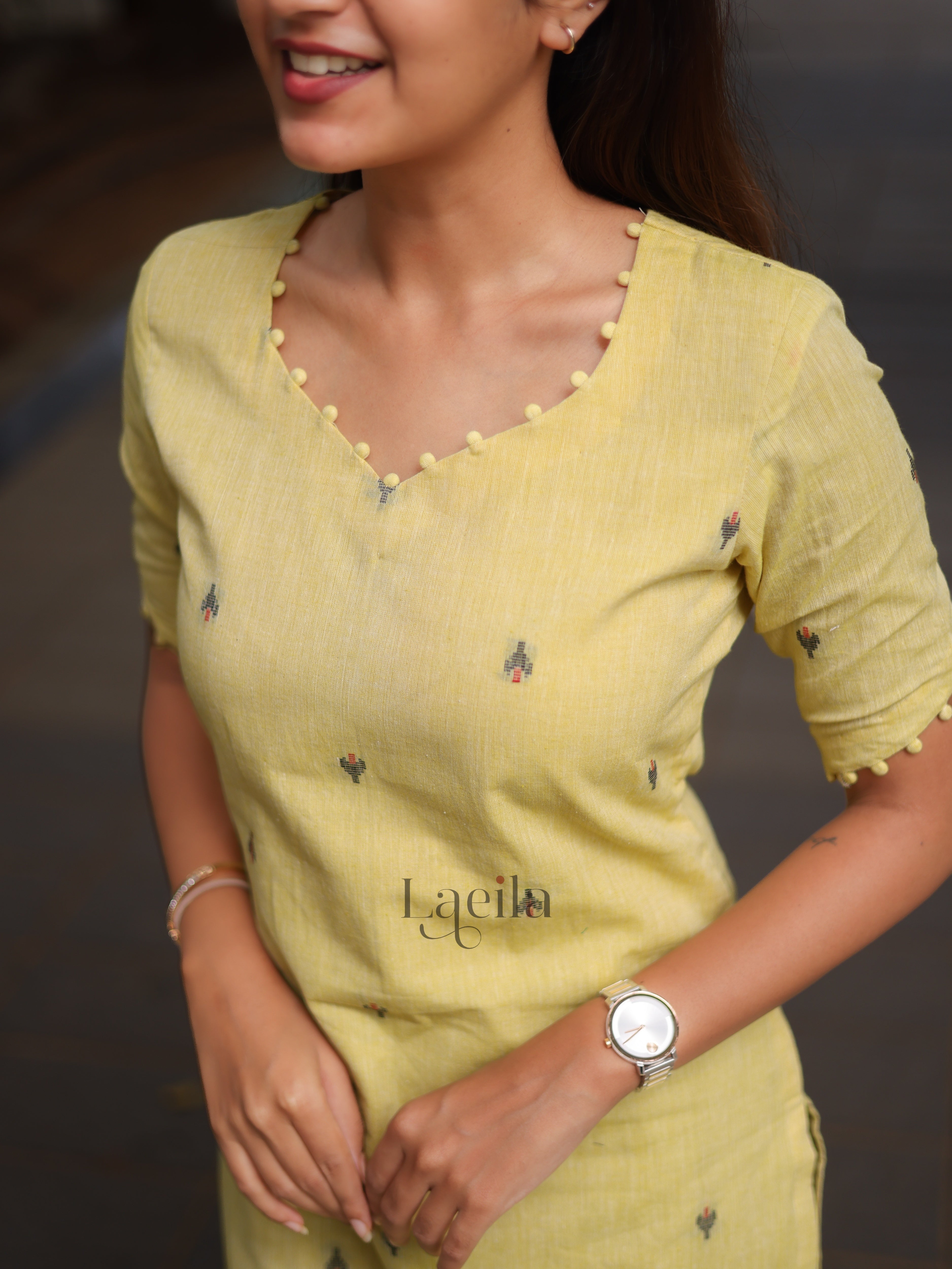 Yellow Cotton Top